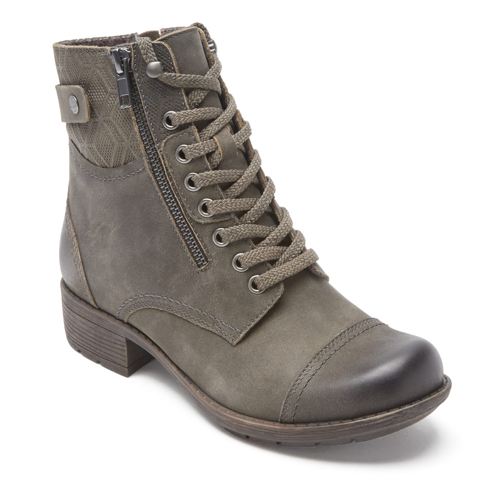 Rockport Boots For Womens Grey - Cobb Hill Alessia Bethany 2 - OT5429013